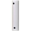 18 Inch Down Rod Length - Matte White Finish