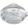 1374-806 - 9W 1 LED Clear Glass Light Kit - White Finish