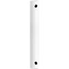 6 Inch Down Rod Length - Studio White Finish