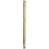 12 Inch Down Rod Length - Aged Silver Leaf Finish