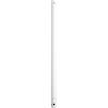 12 Inch Down Rod Length - White Finish