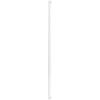 24 Inch Down Rod Length - White Finish