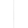 24 Inch Down Rod Length - Studio White Finish